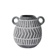 [James Lane] Lynx Vase Black - 23cm