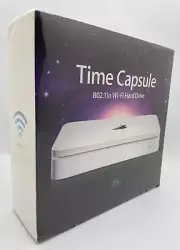 Apple Time Capsule 802.11n Wi-Fi Hard Drive 2TB Time Machine Wireless Backup