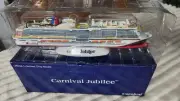 Official Carnival Jubilee Cruise Ship Model New In Box