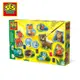 荷蘭SES DIY創意石膏彩繪-森林動物-01134 石膏玩具 兒童手作勞作 塗鴉彩繪 親子玩具 荷蘭製造 DIY創作