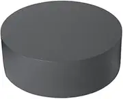 JISADER Mannequin Display Pedestal Stand Cylinder Pedestal Stand Platform Base Round Table for Ceremony Model Event Decor Catering , Gray