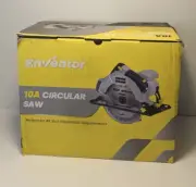 Eventor 10A Circular Saw 5800RPM 7-1/4" Blade Angle and Depth Adjustable - NEW