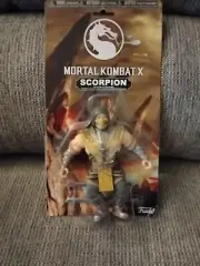 Funko 5.5" Mortal Kombat X Savage World Scorpion Chase Variant Flaming Skull