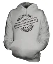 MADE IN BLACKWATER AND HAWLEY UNISEX HOODIE MENS WOMENS LADIES GIFT BIRTHDAY
