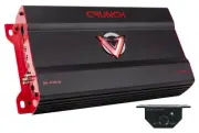 Crunch DR-3725.1D 3725 Watt Mono Amplifier Class D 1-Ohm Car Stereo Amp