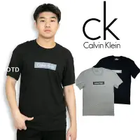在飛比找Yahoo!奇摩拍賣優惠-極簡方框設計 Calvin Klein T恤 短袖 素T C