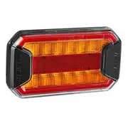 Narva 9-33V LED Tail and Indicator Lamp with In-Built Reflector, Coloured Lens and 0.5m of Hard-Wired Cable - 97154