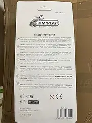 KIMPLAY Moto de Course x3