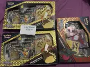 Pokemon TCG Crown Zenith Boxes. Pikachu Vmax Premium X2 And Regidrago V