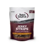 NutriSource Select Jerky Strips Dog Treats Prarie 1 Eac
