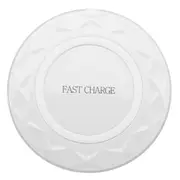 Wireless Qi Fast Charger Thin Charging Pad For iPhone 8/8P iPhone X Samsung S8 WHITE COLOR