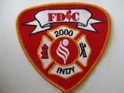 Indiana Indianapolis Indy 2000 Fire Department Patch RARE?