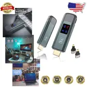 Dual-Band Wireless HDMI Extender with LED Display - 100FT, Low Latency Streaming