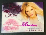 2017 Benchwarmer STEPHANIE BRANTON Dreamgirls GOOD NIGHT KISS Auto/5 PLAYBOY Hot