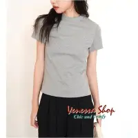 在飛比找Yahoo!奇摩拍賣優惠-VENESSA~ 歐單 VS 新款 搭配無限制 簡約純色 彈