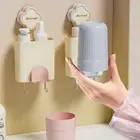 Save Space Toothpaste Storage Holder Toothbrush Organizer