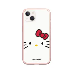 犀牛盾 適用iPhone Mod NX防摔邊框背蓋手機殼/Hello Kitty-大臉Hello Kitty