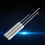 SustVita Aluminum Alloy Fishing Tool Set, Stainless Steel Rigging Kit for Bait Needle Fish Drill Tackle and Carp Fishing Rigs