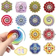 Funny Fidget Spinner Toys 24 Pack,Party Favors Gifts Pinata Goodie Bags Stuffers Sensory Toys for Kids Teens Adults ADHD Anxiety Stress Relief,Carnival Treasure Box Toy for Classroom Prizes Supplies
