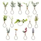 6Pcs Green Leaf Napkin Rings Simple Napkin Holder Wedding Table Decoration