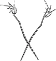 [BELLIFFY] Fashion Women Hair Accessories Hair Stick for Buns Metal Hair Chopsticks