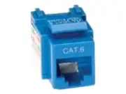 Black Box Cat6 Value Line Keystone Jack, Blue - 1 X Rj-45 Female - Gold-plated