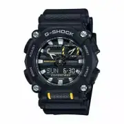 Casio Men's G-Shock Analog-Digital Resin Black/Yellow Watch GA900-1A