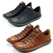 Camper Men's Beetle 18751 Casual Lightweight Leather Shoes Elastic Laces