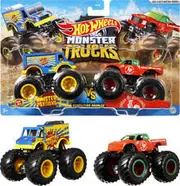 Hot Wheels Monster Trucks 1:64 Demo Doubles 2-Pk Collection Vehicles