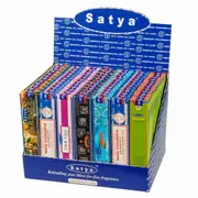 Satya Popular Series Bulk Incense Box - 84 Packets