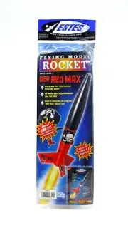 Estes 0651 Der Red Max 18" Flying Model Rocket Kit