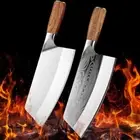 Kitchen Chef Knife Damascus Stainless Steel Butcher Chopping Meat Cleaver Knives