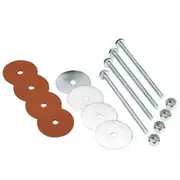Davies Craig Hardware - Fan 4 X 70mm Bolts/Nylon Nuts/Washers - 0578