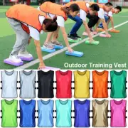 Sports Training Bibs Vests Top Basketball Netball Soccer Football Waistcoat