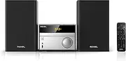 ROXEL RCD-280 Micro Hi-Fi CD Player with DAB/DAB+ and FM Radio Compact Hi-fi System / Multi playback / Bluetooth/ USB / MP3 / AUX, Amber LED display, 3 Metres long Speaker Cables, 30W RMS