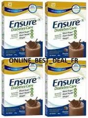 Ensure GLUCERNA-SR Chocolate powder 400 GM Box (PACK OF 4)