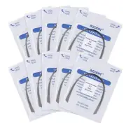 10X Ortodoncia Dental Niti Térmica activada Arco redondo Alambre Forma natural