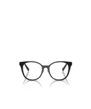 geometrically framed flat mirror 53 Black