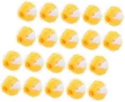 jojofuny Laundry Pilling Removal 20pcs Dryer Lint Balls Pet Hair Dryer Balls Washing Machine Dog Hair Catcher for Washer