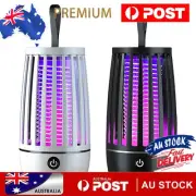 Durable Bug Zapper Trap Lamp USB Rechargeable Electric Fly Trap with Night Light