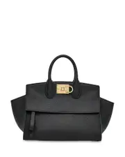 Ferragamo Studio Soft Small Leather Top Handle Bag