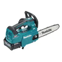 在飛比找momo購物網優惠-【MAKITA 牧田】40V無刷鏈鋸機 4.0Ah雙電組(U