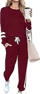 [RUBZOOF] Sweatsuits for Women Sets 2 Piece Outfits Casual Lounge Sets Two Piece Sweat Suits S-3XL