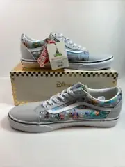 VANS OLD SKOOL DISNEY 50TH WALT DISNEY WORLD MAP SHOES SIZE MEN 12 NEW WITH BOX