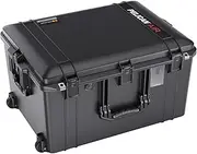 Pelican 1637 Air Wheeled Hard Case with Foam, Black