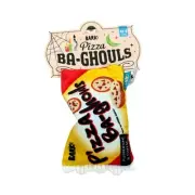 BARK Howl-O-Ween Pizza Ba-Ghouls Dog Toy XS-S