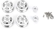 RC Car Wheel Hub Silver High Durability for WPL 1/16 RC Car