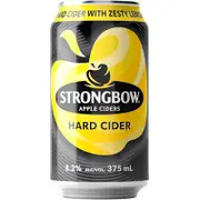 Strongbow Hard Cider With Zesty Lemon Can 375mL