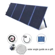 12V 380W Folding Solar Mat Blanket Flexible Solar Panel Kit Camp Charger Power