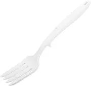 ASAKKURA Large Silicone Fork Heatproof for Cooking Versatile Kitchen Utensil Salad Mixing Fork Dinner